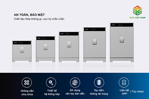 két sắt điện tủ độ an toàn bảo mật cao