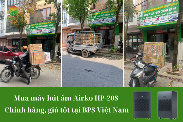 mua Máy hút ẩm công nghiệp Airko HP-20S (480 Lít/24h) tại BPS Việt Nam để được giá tốt