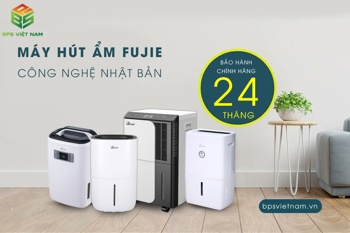 máy hút ẩm fujie được bảo hành thế nào