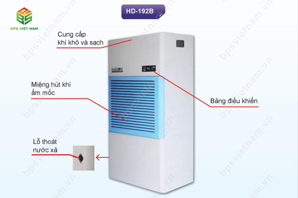 Máy hút ẩm công nghiệp Harison HD-192B (192 Lít/24h)