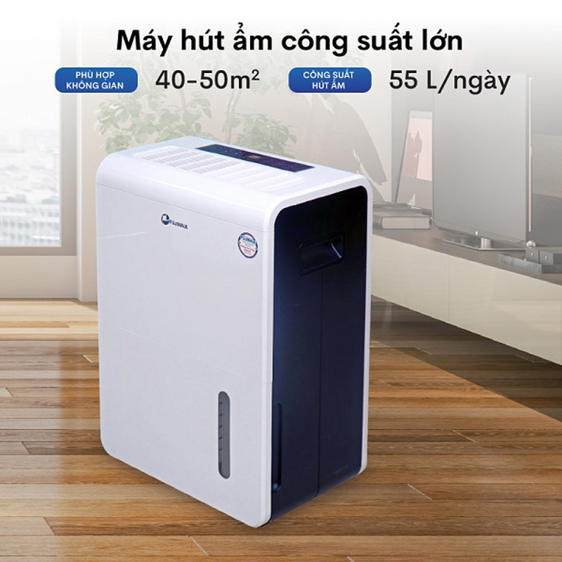 Máy hút ẩm công nghiệp Fujihaia DH55BL (55L/ngày) 