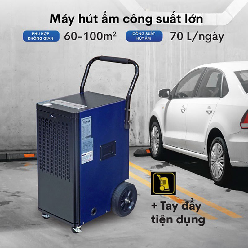 Máy hút ẩm công nghiệp Fujihaia DH70BL