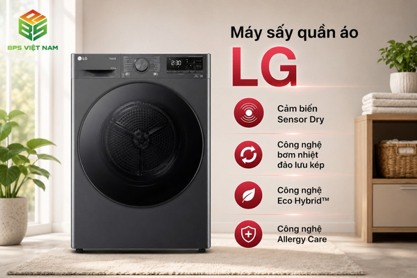 Nên mua máy sấy quần áo LG hay Electrolux