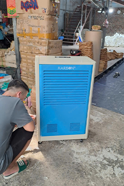 Xử lý ẩm mốc, bảo vệ sản phẩm mây tre đan bằng Harison HD-150B