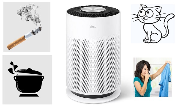 Máy lọc không khí khử được những loại mùi nào?