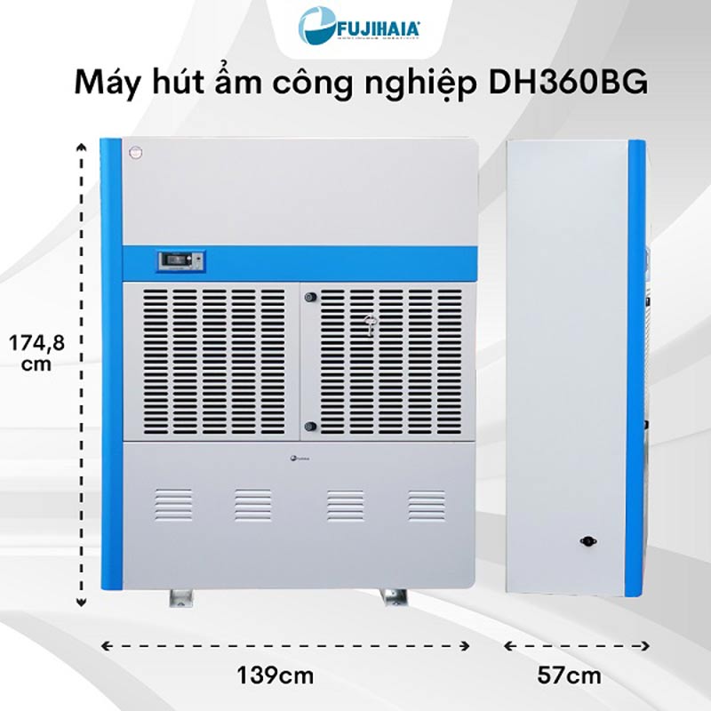 Máy hút ẩm công nghiệp FUJIHAIA DH360BG (360L/ngày)