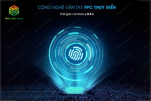 Công nghệ nhận diện vân tay FPC Thụy Điển trên Khóa thông minh Philips Alpha-5