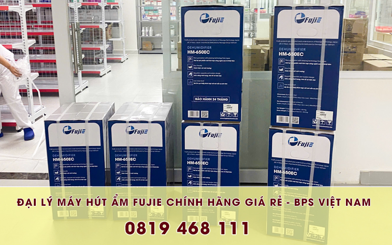 máy hút ẩm fujie  tại BPS Việt Nam