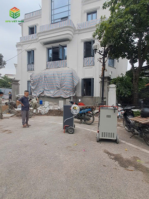 Đẩy nhanh tiến độ thi công với Harison HD-100BM - Giải pháp cho thuê máy hút ẩm công nghiệp tại BPS Việt Nam
