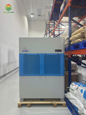 Dự án lắp đặt máy hút ẩm công nghiệp Harison HD-504B xử lý ẩm kho nguyên liệu trong sản xuất công nghiệp