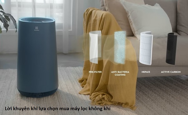 Lời khuyên khi lựa chọn mua máy lọc không khí