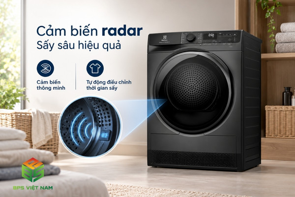 Electrolux EDH903R7SC sử dụng cảm biến 3Dsense