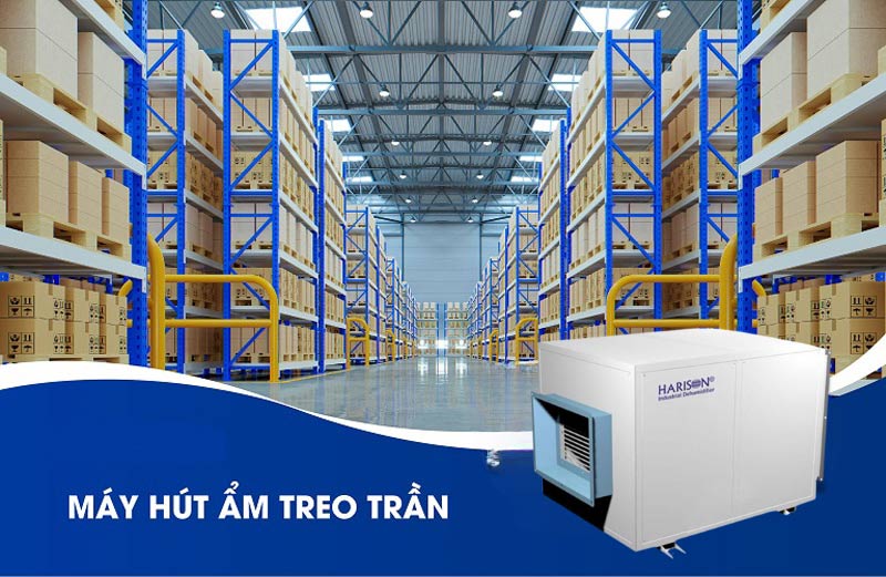 Máy hút ẩm công nghiệp treo trần Harison HCD-360B (360Lít/ngày)