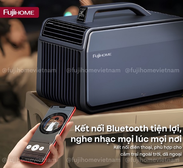 Kết nối Bluetooth nghe nhạc và điều khiển bằng giọng nói