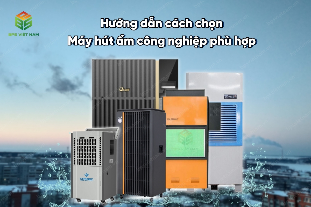 Hướng dẫn lựa chọn máy hút ẩm công nghiệp phù hợp