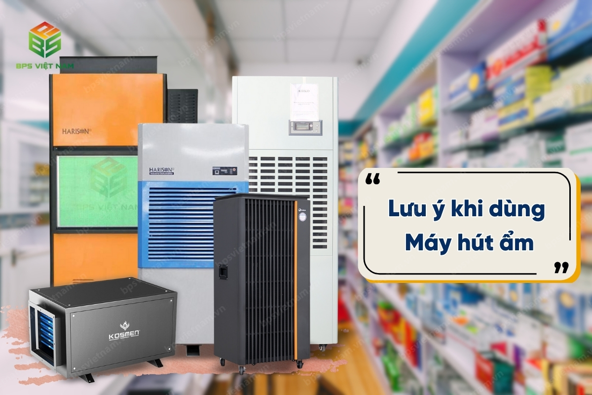 Lưu ý khi sử dụng máy hút ẩm công nghiệp