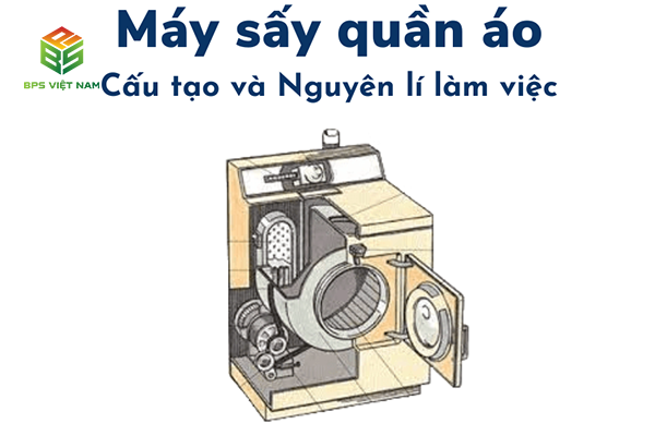 Cấu tạo và nguyên lý làm việc của Máy sấy quần áo