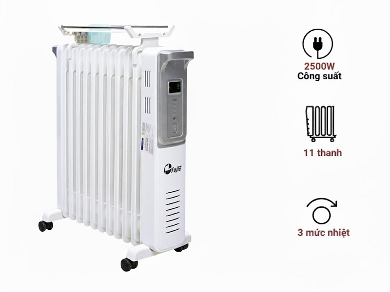 Máy sưởi dầu FujiE OFR4411