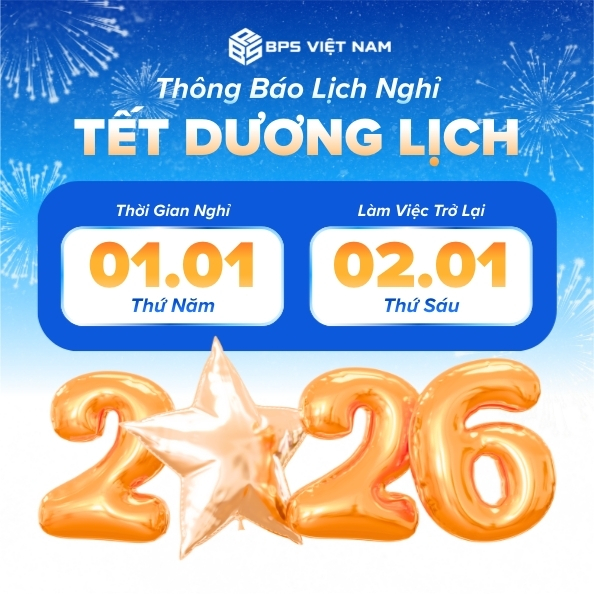 THÔNG BÁO LỊCH NGHỈ TẾT DƯƠNG LỊCH 2026