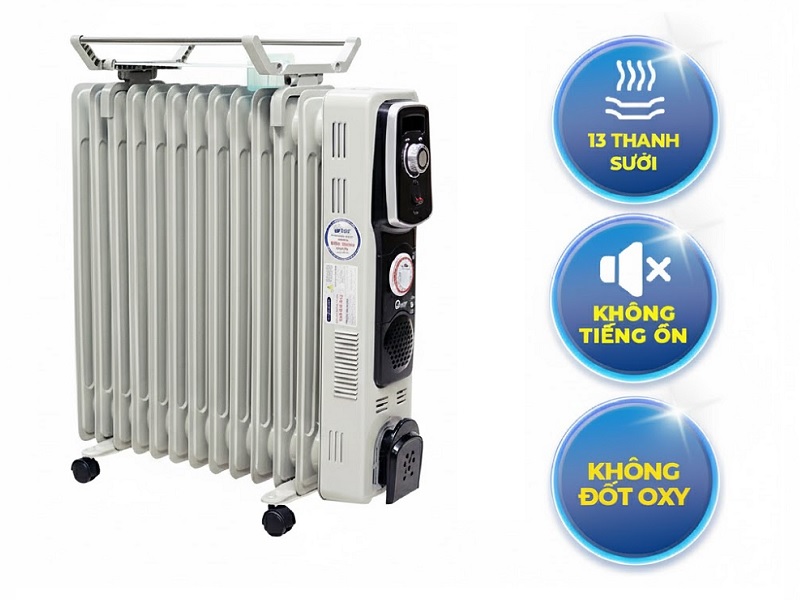 Máy sưởi dầu Fujie OFR4613 (13 thanh sưởi)