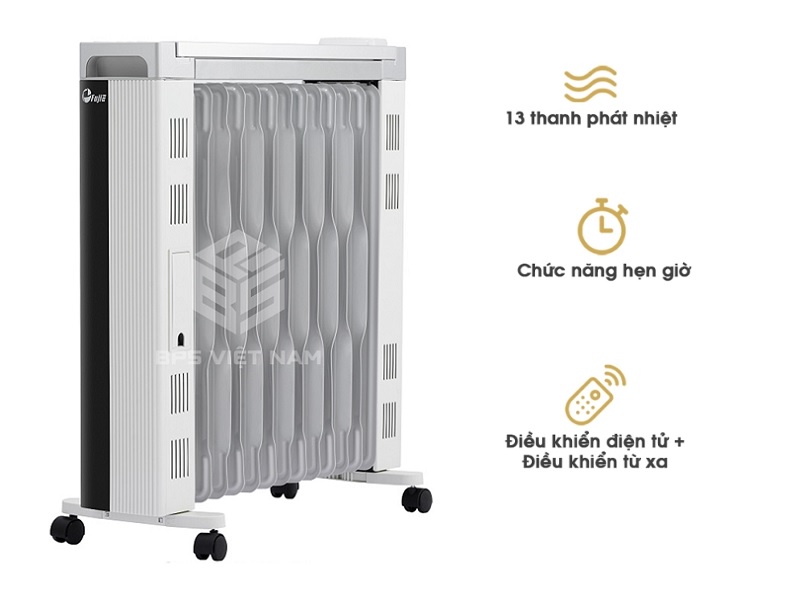 Máy sưởi dầu Fujie OFR7913 (13 thanh sưởi)