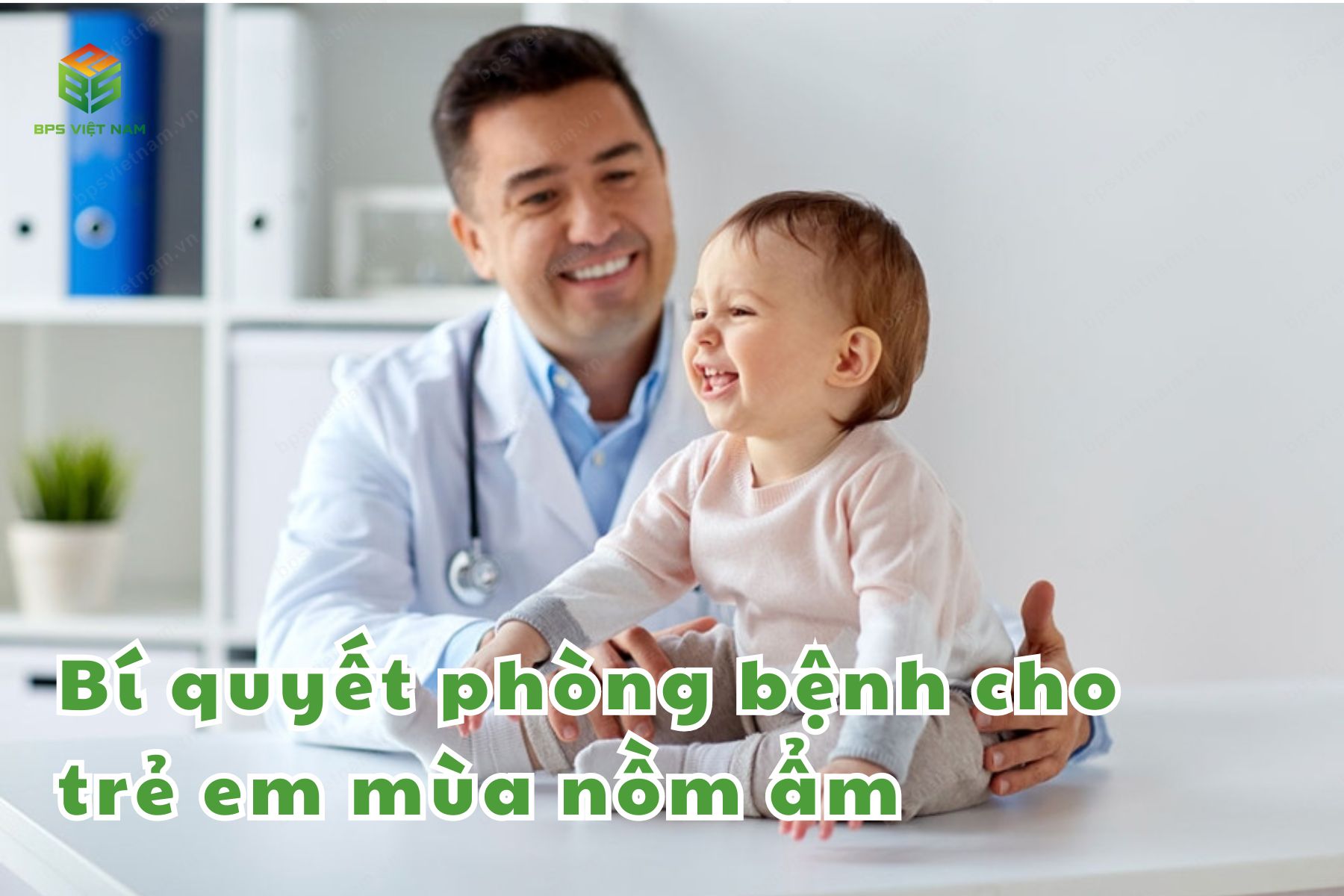 Bí quyết phòng bệnh cho trẻ em mùa nồm ẩm