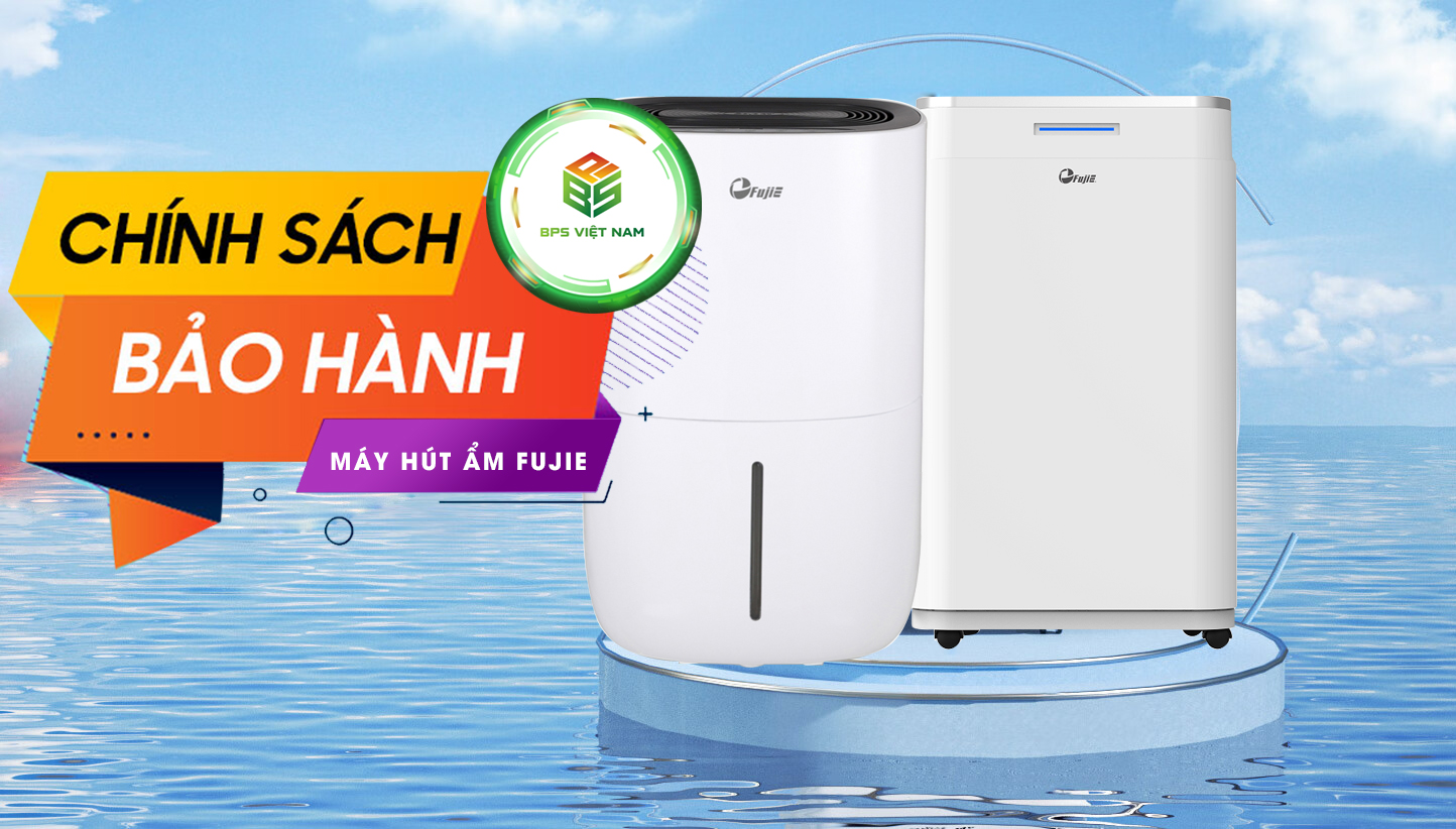 Máy hút ẩm Fujie được bảo hành như thế nào?