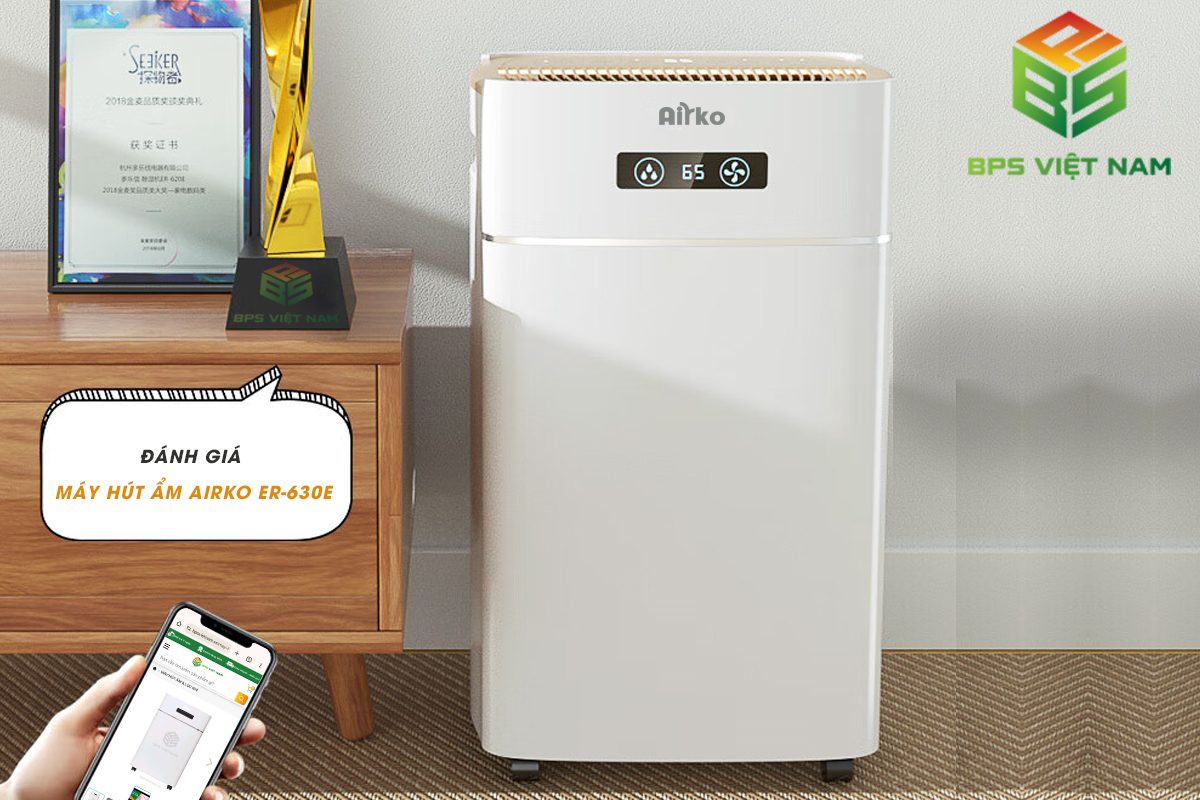 Đánh giá máy hút ẩm Airko ER 630E: phù hợp với ai?