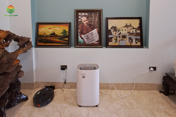 Anh Minh tại Linh Đàm, Hà Nội xử lý ẩm toàn diện bằng máy hút ẩm Edison ED 27BE