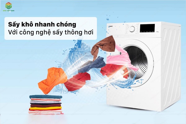 Máy sấy Galanz có tốt không? Review máy sấy Galanz 7kg 8kg