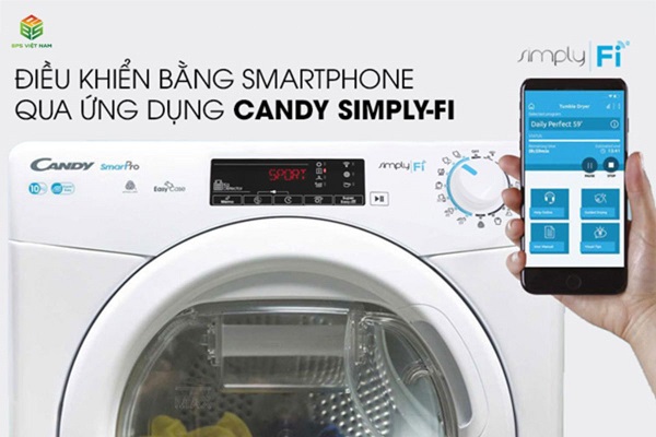 Cách sử dụng máy sấy quần áo Candy 10kg CSO C10TE-S