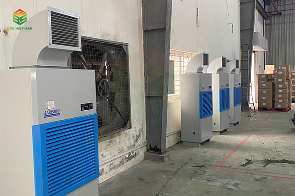 [Hoàn tất dự án] Giao lắp 04 máy hút ẩm công nghiệp Harison HD-192PS tại Hưng Yên