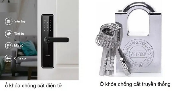Top 10 khóa chống trộm, chống cắt, báo động tốt cho gia đình