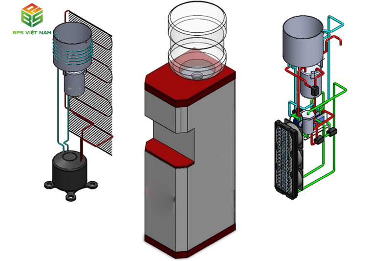 Cấu tạo và nguyên lý hoạt động của cây nước nóng lạnh