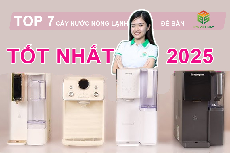 Top 7 cây nước nóng lạnh mini để bàn được mua nhiều nhất 
