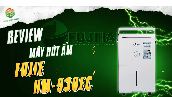 [Cấu tạo & HDSD] Máy hút ẩm Fujie HM-930EC (35 lít/ngày) | BPS Việt Nam