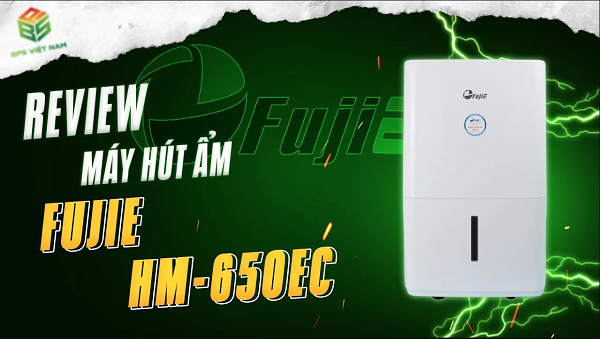 [Review] Máy hút ẩm công nghiệp Fujie HM-650EC | BPS Việt Nam