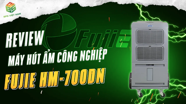 [Review] Máy hút ẩm công nghiệp FujiE HM-700DN | BPS Việt Nam
