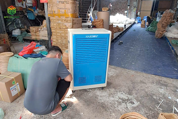 Xử lý ẩm mốc, bảo vệ sản phẩm mây tre đan bằng Harison HD-150B