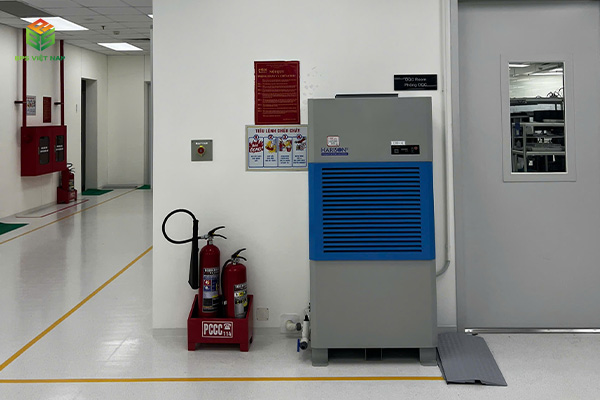 Hoàn thành lắp đặt máy hút ẩm Harison HD-192B tại Nam Định - Xử lý ẩm trong sản xuất linh kiện điện tử