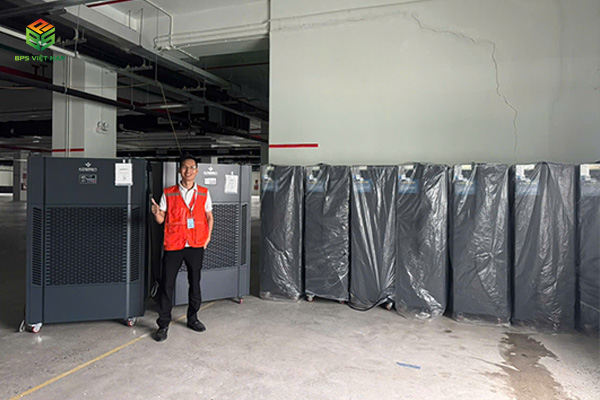 Dự án lắp đặt 09 máy hút ẩm công nghiệp Kosmen KM-480S tại KCN dệt máy Thái Bình