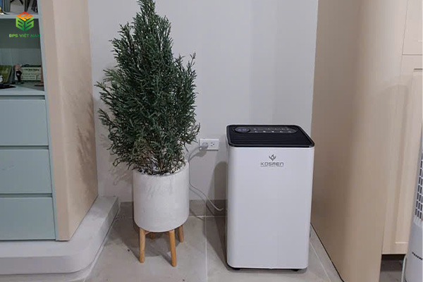 Hoàn thành giao lắp máy hút ẩm Kosmen KM-60S cho gia đình anh Tân tại Hà Nội - Giải pháp kiểm soát ẩm mùa nồm