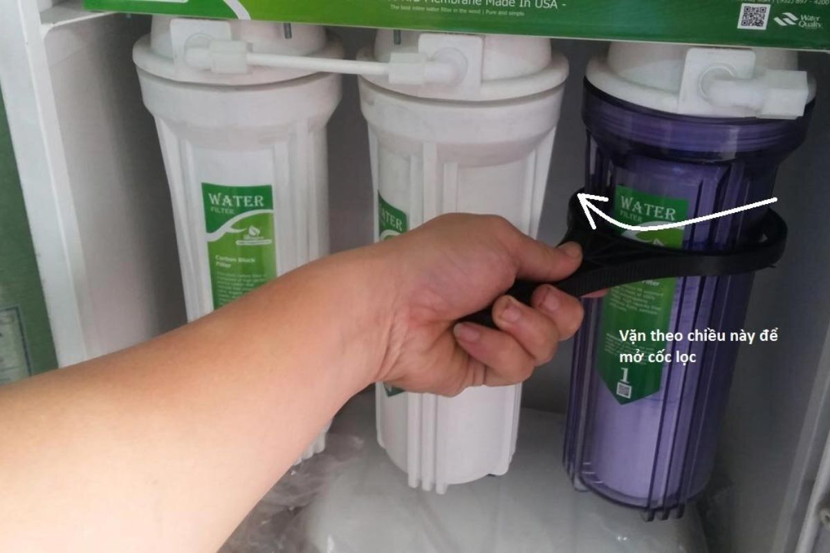 Hướng dẫn thay lõi lọc nước kangaroo tại nhà 