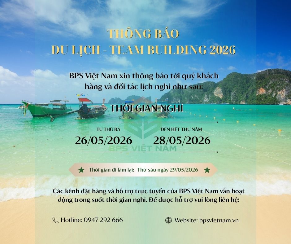 THÔNG BÁO LỊCH NGHỈ DU LỊCH – TEAM BUILDING 2026