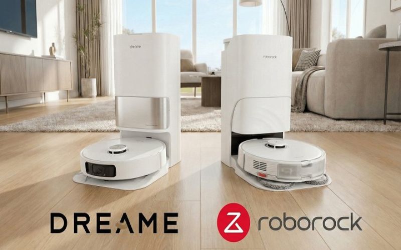 So Sánh Roborock Và Dreame: Nên Mua Robot Hút Bụi Hãng Nào Tốt Hơn Năm 2026?