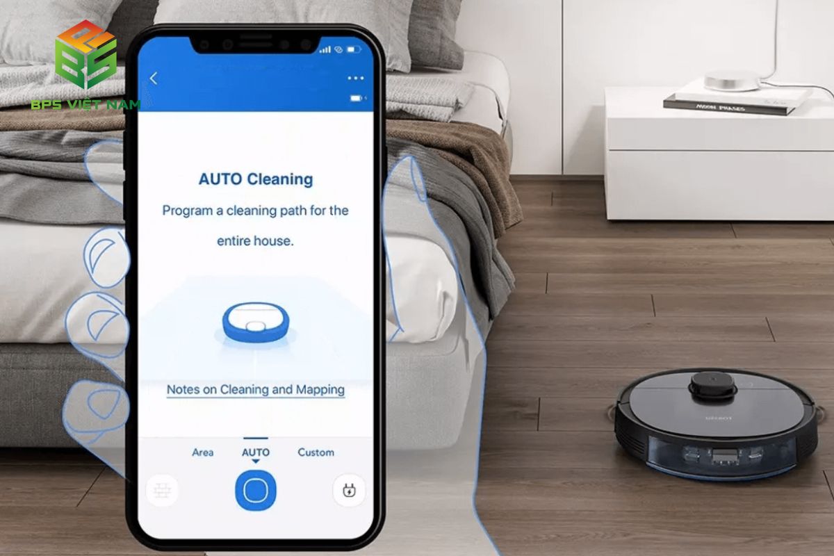 Hướng dẫn sử dụng robot hút bụi Ecovacs 