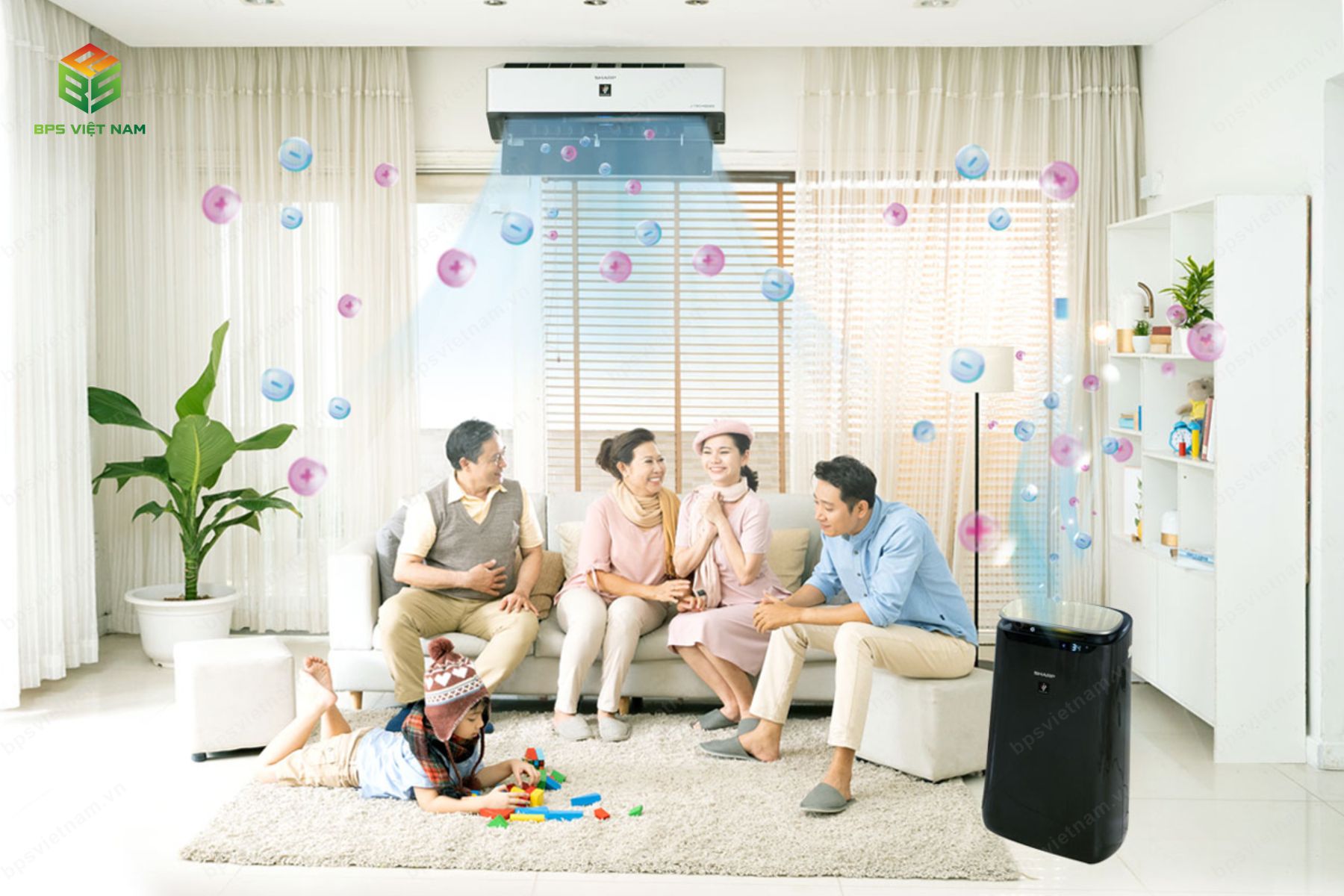 9 Công dụng tuyệt vời của máy lọc không khí đối với sức khỏe