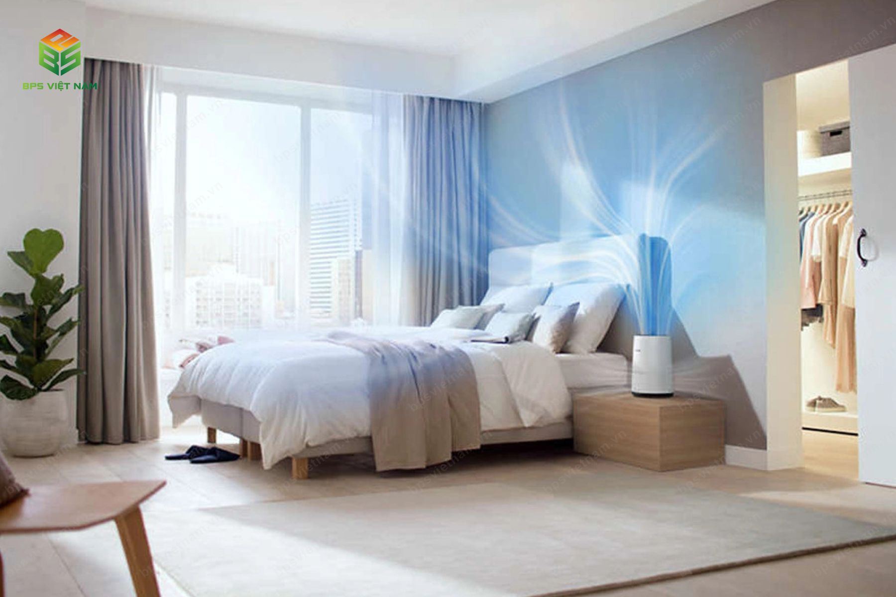 Trả lời câu hỏi: Có nên sử dụng máy lọc không khí ở phòng ngủ không?