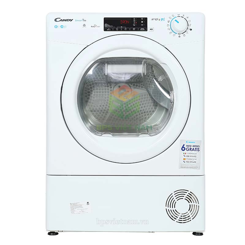 Máy sấy quần áo Candy CSO C8TE-S 8kg