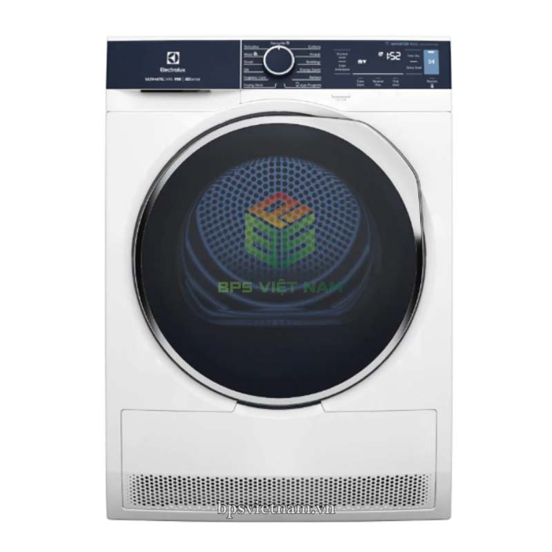Máy sấy quần áo Electrolux 9kg EDH903R9WB bơm nhiệt